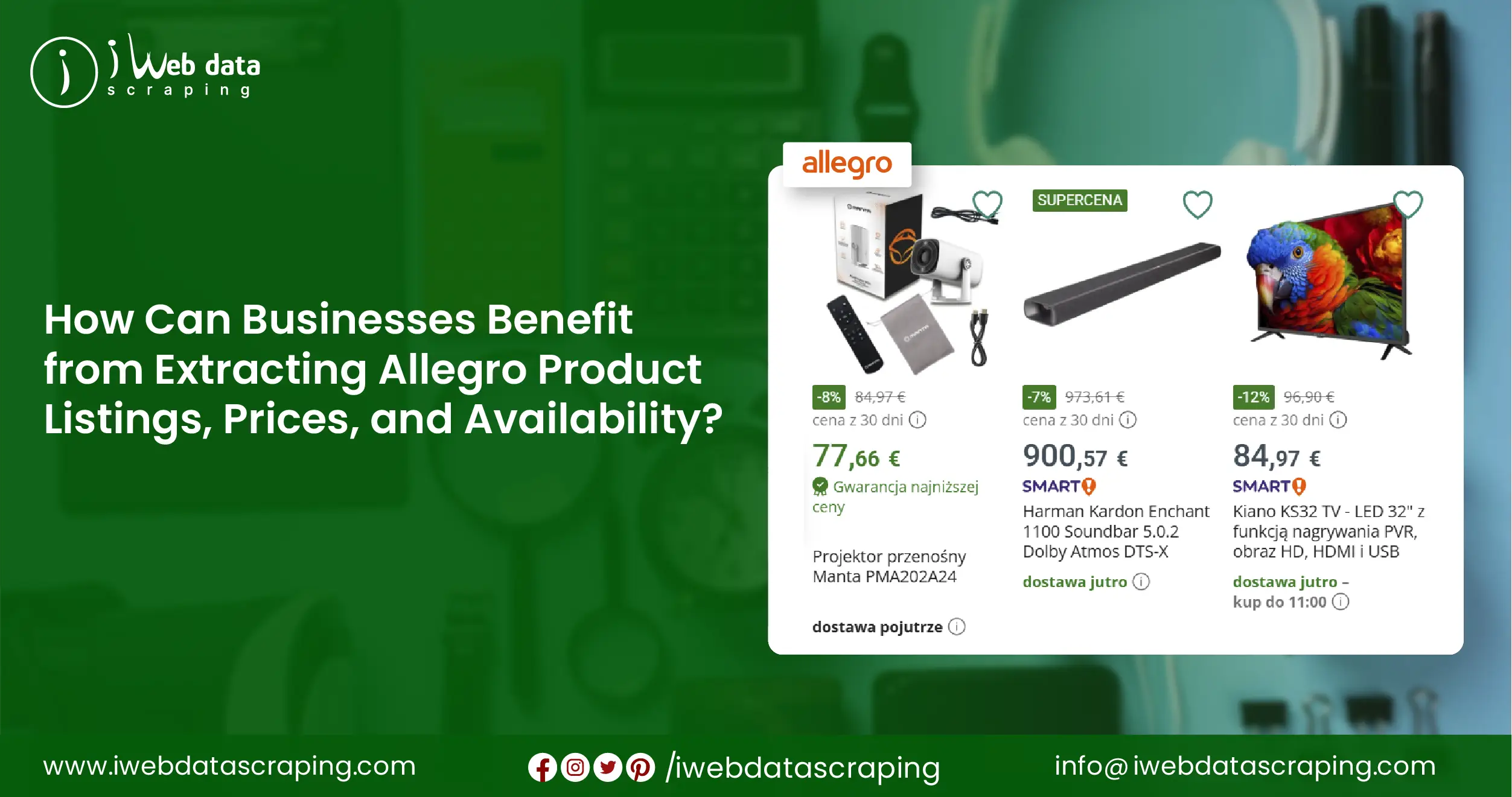 Extracting Allegro Product Listings, Prices, and Availability